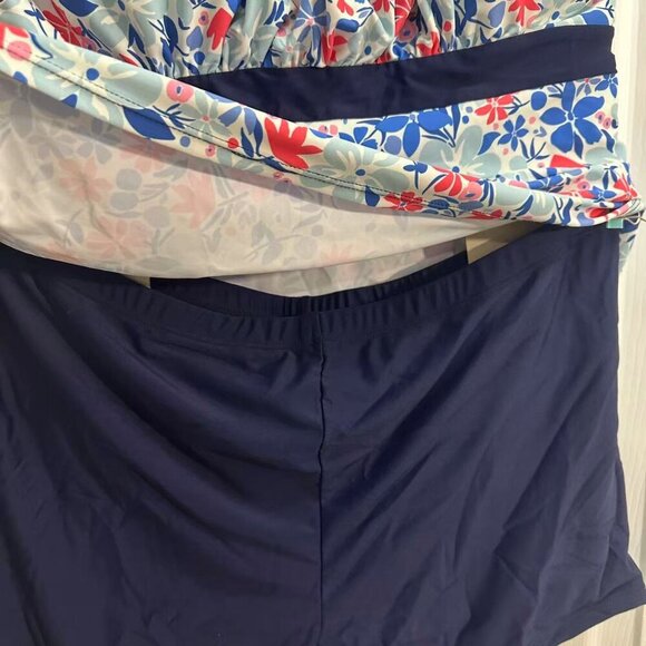 Womens Tankini Swimwear Sets Two Piece Swimsuits (XL) - Picture 4 of 7